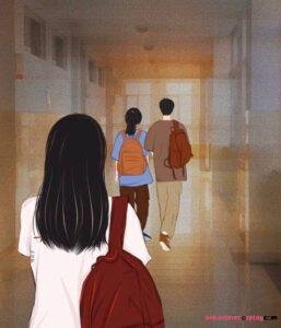 hình ảnh anime người thứ 3 buồn nhất